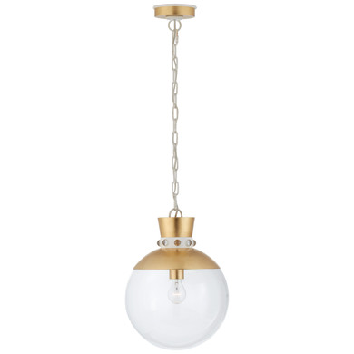 Pendants Glass Down by Visual Comfort Signature ( 268 | JN 5051G/WHT-CG Lucia ) 