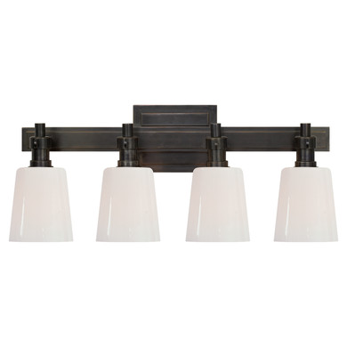 Bathroom Fixtures Four Lights by Visual Comfort Signature ( 268 | TOB 2153BZ-WG Bryant Bath ) 