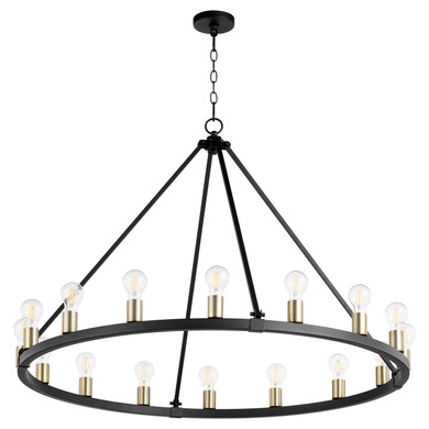 Large Chandeliers Ring/Halo by Quorum ( 19 | 64-16-6980 Paxton ) 