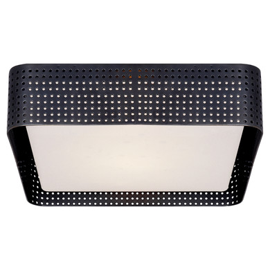 Flush Mounts Cage Style by Visual Comfort Signature ( 268 | KW 4061BZ-CDG Precision ) 