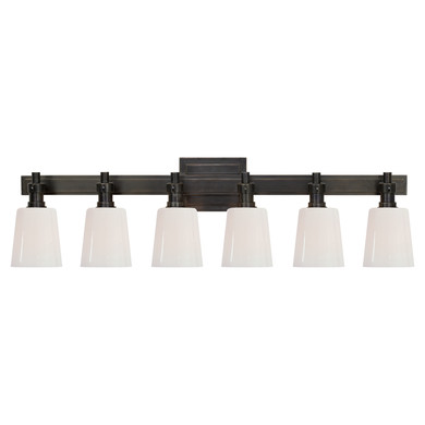 Bathroom Fixtures Five+Lights by Visual Comfort Signature ( 268 | TOB 2154BZ-WG Bryant Bath ) 