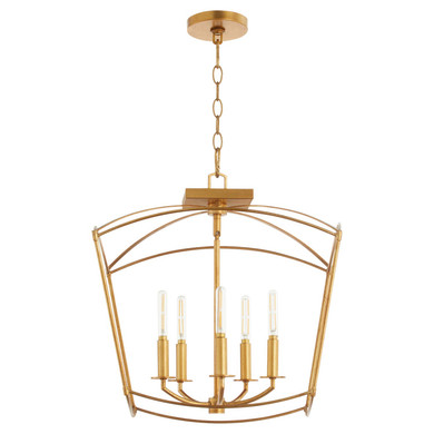 Foyer/Hall Lanterns Open Frame by Quorum ( 19 | 2812-18-74 Mantle ) 