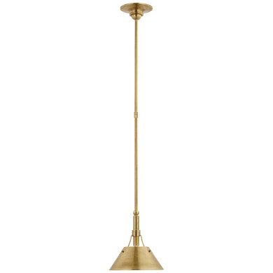 Pendants Metal Shade by Visual Comfort Signature ( 268 | TOB 5722HAB-HAB Turlington ) 