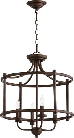 Foyer/Hall Lanterns Open Frame by Quorum ( 19 | 2822-18-86 Rossington ) 