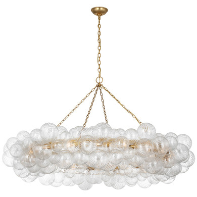 Large Chandeliers Glass Shade by Visual Comfort Signature ( 268 | JN 5109G/CG Talia ) 