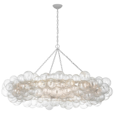 Large Chandeliers Glass Shade by Visual Comfort Signature ( 268 | JN 5109PW/CG Talia ) 