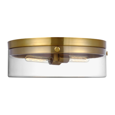 Flush Mounts Bowl Style by Visual Comfort Studio ( 454 | CF1032BBS Garrett ) 
