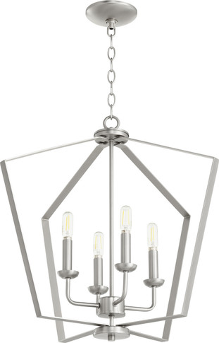 Foyer/Hall Lanterns Open Frame by Quorum ( 19 | 894-4-65 4LT Entry Series ) 