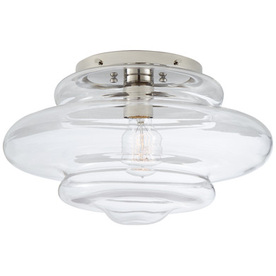 Flush Mounts Bowl Style by Visual Comfort Signature ( 268 | KW 4271PN-CG Tableau ) 