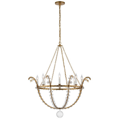 Large Chandeliers Candle by Visual Comfort Signature ( 268 | JN 5150G/CG Alonzo ) 