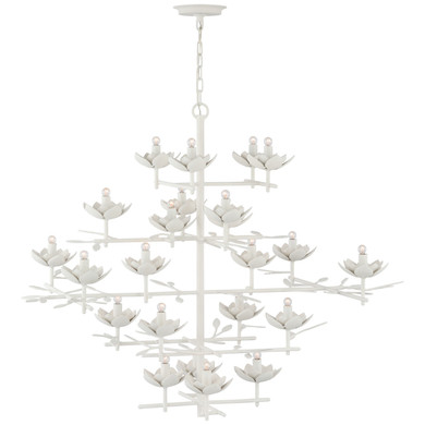 Large Chandeliers Candle by Visual Comfort Signature ( 268 | JN 5162PW Clementine ) 