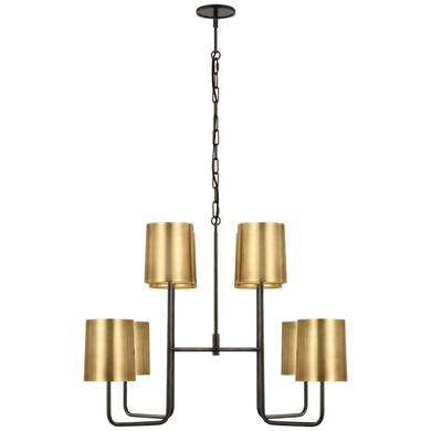 Mid. Chandeliers Candle by Visual Comfort Signature ( 268 | BBL 5083BZ-SB Go Lightly ) 