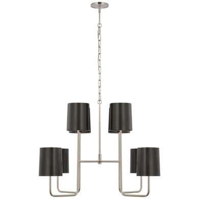 Mid. Chandeliers Candle by Visual Comfort Signature ( 268 | BBL 5083PN-BZ Go Lightly ) 