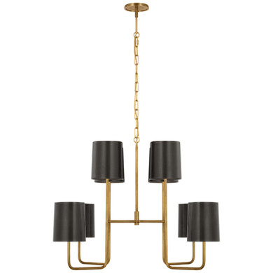 Mid. Chandeliers Candle by Visual Comfort Signature ( 268 | BBL 5083SB-BZ Go Lightly ) 