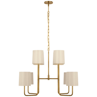 Mid. Chandeliers Candle by Visual Comfort Signature ( 268 | BBL 5083SB-CW Go Lightly ) 