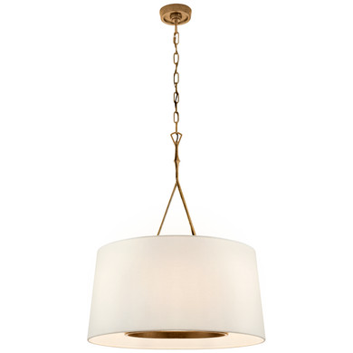 Pendants Drum Shade by Visual Comfort Signature ( 268 | S 5401GI-L Dauphine ) 