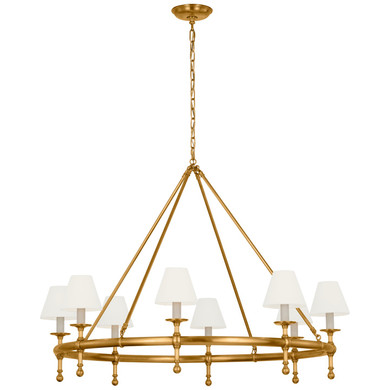 Large Chandeliers Candle by Visual Comfort Signature ( 268 | CHC 5819AB-L Classic ) 