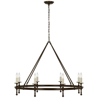 Large Chandeliers Candle by Visual Comfort Signature ( 268 | CHC 5819BZ Classic ) 