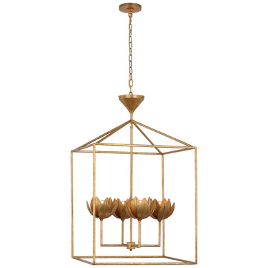 Foyer/Hall Lanterns Open Frame by Visual Comfort Signature ( 268 | JN 5303AGL Alberto ) 