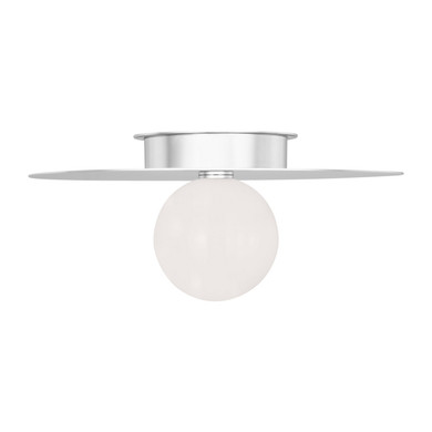 Semi-Flush Mts. Glass Down by Visual Comfort Studio ( 454 | KF1021PN Nodes ) 