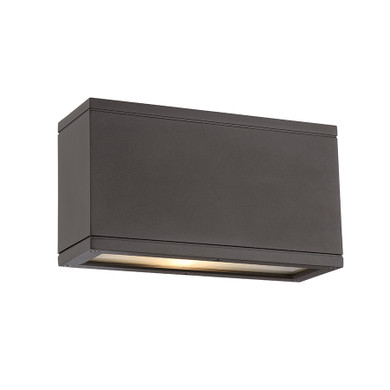 Exterior Ceiling Mount by W.A.C. Lighting ( 34 | WS-W2510-BZ Rubix ) 