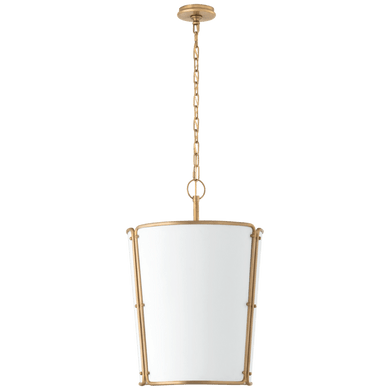Pendants Drum Shade by Visual Comfort Signature ( 268 | S 5647HAB-WHT Hastings ) 