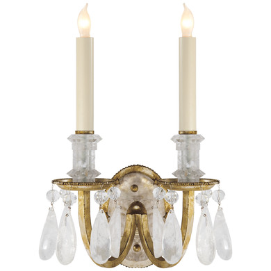 Sconces Double Candle by Visual Comfort Signature ( 268 | TOB 2236GI Elizabeth ) 
