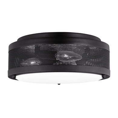 Flush Mounts Drum Shade by Visual Comfort Studio ( 454 | 7532003EN-112 Vander ) 