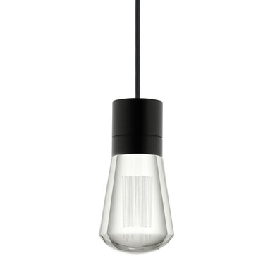 Mini Pendants Glass Down by Visual Comfort Modern ( 182 | 700TDALVPMCBB-LED930 Alva ) 