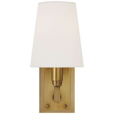 Sconces Single Candle by Visual Comfort Signature ( 268 | TOB 2284HAB-L Watson ) 