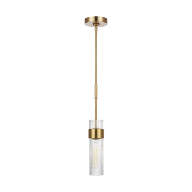 Mini Pendants Glass Down by Visual Comfort Studio ( 454 | CP1161BBS Geneva ) 