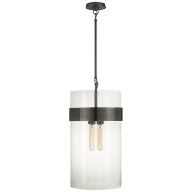 Pendants Glass Down by Visual Comfort Signature ( 268 | S 5674BZ-CG Presidio ) 