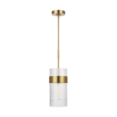 Mini Pendants Glass Down by Visual Comfort Studio ( 454 | CP1171BBS Geneva ) 
