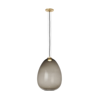 Pendants Glass Down by Visual Comfort Modern ( 182 | 700TDKPR13KNB-LED927 Kapoor ) 