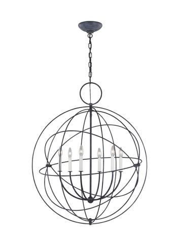 Large Chandeliers Candle by Visual Comfort Studio ( 454 | CP1246WGV Bayberry ) 