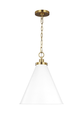 Pendants Metal Shade by Visual Comfort Studio ( 454 | CP1271MWTBBS Wellfleet ) 