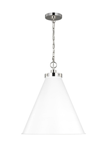 Pendants Metal Shade by Visual Comfort Studio ( 454 | CP1281MWTPN Wellfleet ) 