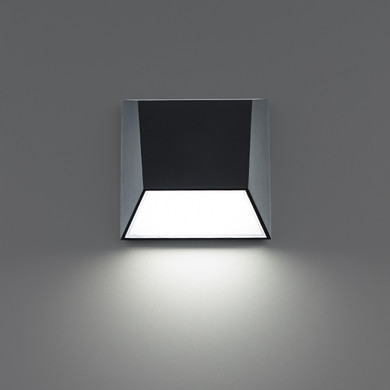 Exterior Wall Mt./Flush by W.A.C. Lighting ( 34 | WS-W27106-35-BK Atlantis ) 