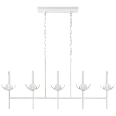 Linear/Island 4 Light + by Visual Comfort Signature ( 268 | JN 5630PW Illana ) 
