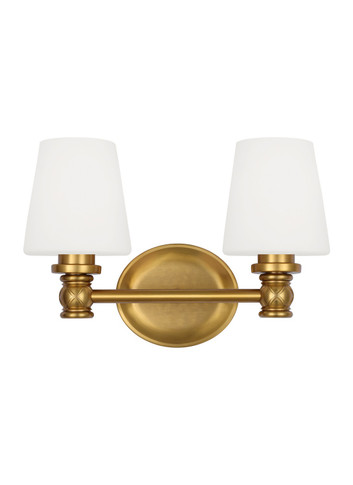 Sconces Double Candle by Visual Comfort Studio ( 454 | VS22102BBS Xavierre ) 