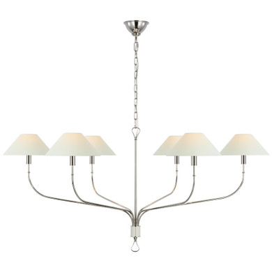 Large Chandeliers Candle by Visual Comfort Signature ( 268 | AL 5006PN/PAR-L Griffin ) 