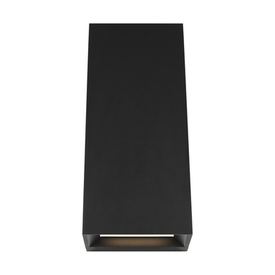Exterior Wall Mt./Flush by Visual Comfort Modern ( 182 | 700OWPIT12B-LED930-277 Pitch ) 