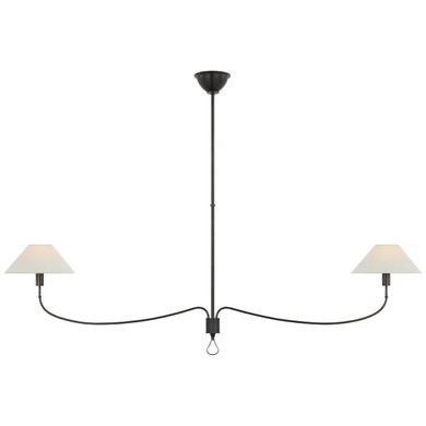 Linear/Island 2 Light Bar by Visual Comfort Signature ( 268 | AL 5010BZ/CHC-L Griffin ) 