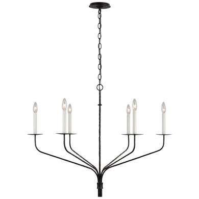 Mid. Chandeliers Candle by Visual Comfort Signature ( 268 | S 5751AI Belfair ) 