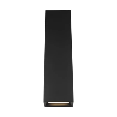 Exterior Wall Mt./Flush by Visual Comfort Modern ( 182 | 700OWPIT19B-LED930-277 Pitch ) 