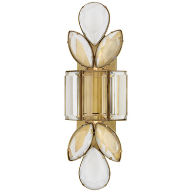 Sconces Single Glass by Visual Comfort Signature ( 268 | KS 2017SB-CG Lloyd ) 