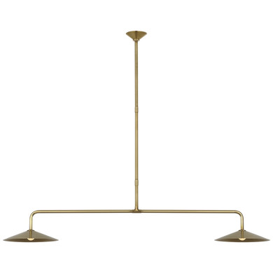 Linear/Island 2 Light Bar by Visual Comfort Signature ( 268 | AL 5035HAB-HAB Ponce ) 