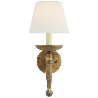 Sconces Single Candle by Visual Comfort Signature ( 268 | CHD 1404GI-L Iron Torch ) 