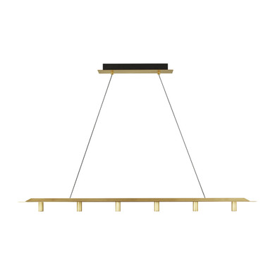 Linear/Island 4 Light + by Visual Comfort Modern ( 182 | 700LSPNT50NB-LED930-277 Ponte ) 