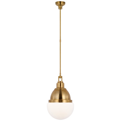 Pendants Glass Down by Visual Comfort Signature ( 268 | AL 5050HAB-WG Bernard ) 